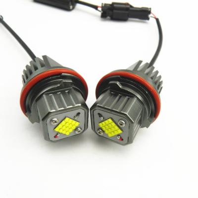 China High Power LED Angel Eye Light C.REE LED chip bm.w e63 E90 E60 E39 chip aluminum head lamp cooler led beacon lights accessories for sale