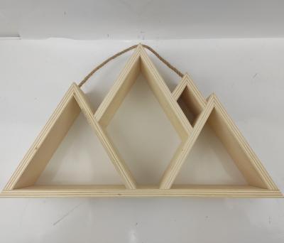 China ALL New Design Original Wood Shelf Wall Mountain Storage for sale