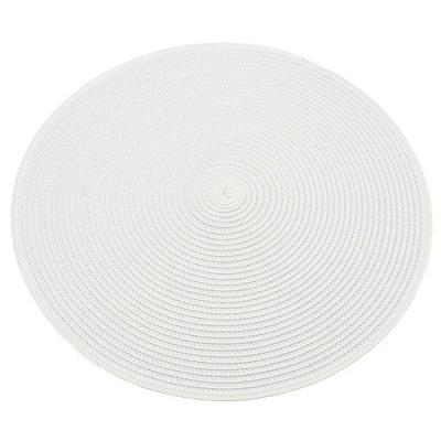 China Sustainable Round Braided Round Table Mats Dining Tables Dinner Mat 15 Inch 38cm Place Mat for sale