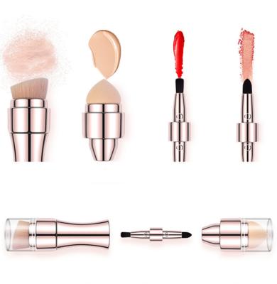 China 4 in 1 Makeup Brush Set, Eyeshadow Eye Lip Face Concealer Blush Foundation Brush Brushset for sale