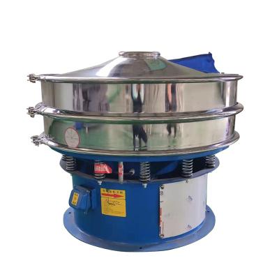 China Easy Operation Platform Good Quality Circular Powder Sifter Carbon Steel Vibration Rotary Screen Filter Sieve for sale