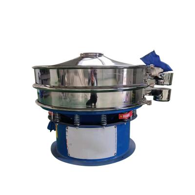 China Easy Operation Rotary Vibrating Screen For Powder Pellet Sieving Stainless Steel Food Vibrating Screen for sale