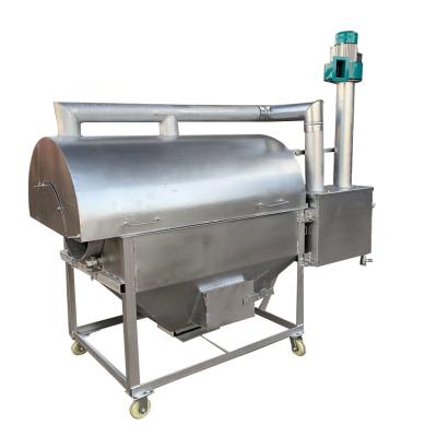 China Easy Operation Machinery Capacity 10-60kg/h Automatic Sunflower Seeds Roasting Machine Nuts Roasting Machinery for sale