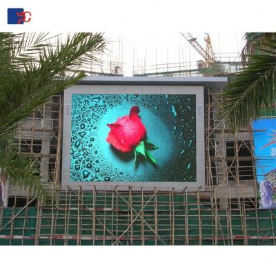 China High Brightness IP65 Outdoor Waterproof LED Video Billboard P5 Led Display Wall for sale