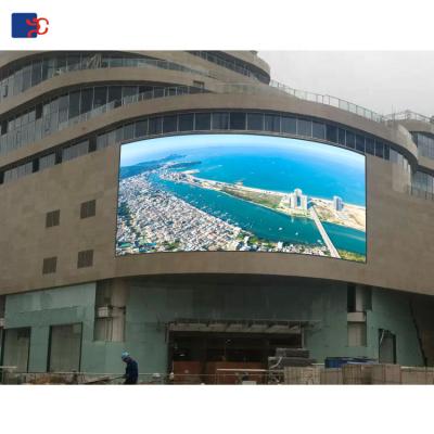 China Outdoor High Resolution P10 Full Color Led Screen Kinglight Outdoor Led Display Billboard for sale