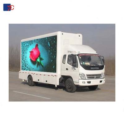 China Outdoor Truck Mounted LED Screen P10 P8 P6 P5 Mobile LED Display Billboard for sale