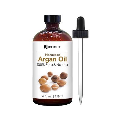 China Cost Effective Pure Natural Moroccan Argan Oil Hair Care Essential Oil For Men Women Custom OEM JBLHO030 for sale