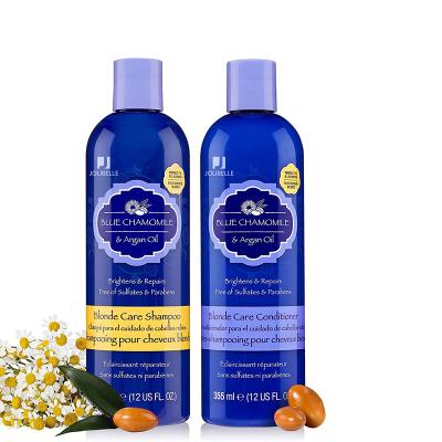 China Color-Protecting Blue Chamomile Brighten Repairs Modern Wholesale Shampoo & Conditioner For All Hair Types for sale