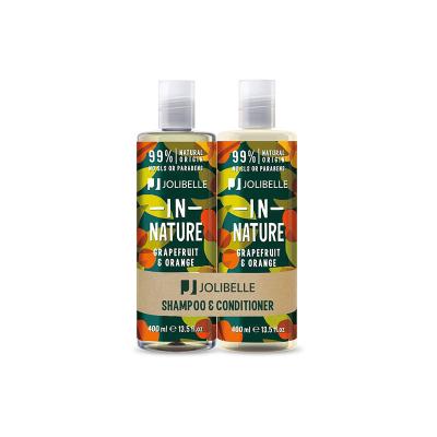 China Wholesale Color-Protecting Top Selling Orange Grapefruit Nourishing Natural Hair Shampoo And Conditioner for sale