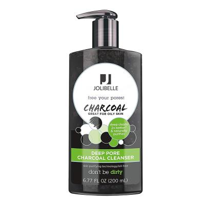 China Wholesale Charcoal Deep Facial Cleanser Acne Treatment Plant Daily Pore Face Wash With Cleansing For Dirt Makeup Removal for sale