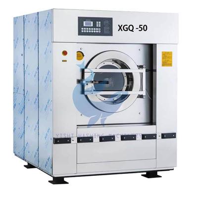 China Washing Rooms 50KG Washer Extractor Machine Fully Automatic Industrial Washer Extractor for sale