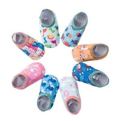 China QUICK DRY Spring Baby Top Trampoline Socks And New Low Summer Cartoon Non Slip Floor Boat Kids Socks for sale