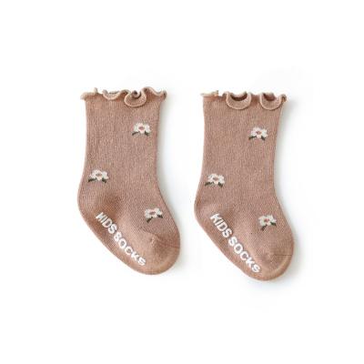 China Wholesale Breathable Socks Baby Spring And Autumn Socks 0-5 Years Children Boneless Distribution Non-Slip Newborn Sock for sale