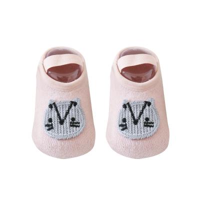 China Non-slip Newborn Infant Toddler Baby Socks Breathable Floor Socks Cartoon Wholesale Non-Slip Newborn Socks for sale