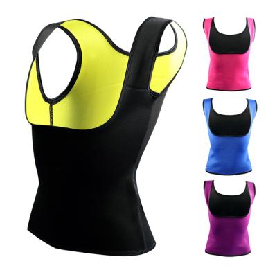 China Other Elastic Neoprene Sauna Fitness Body Sweated Slimming Vest Corset Shaper For Women And Men for sale