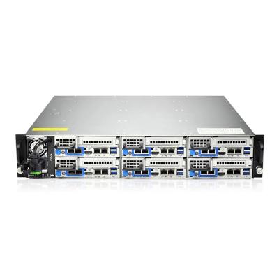 China 2U 6 Node 6 Bay Edge Compute Server MSY206-S06R for sale