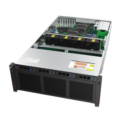 China 4U rack 4U 6 8 10 GPU server in deep study for sale