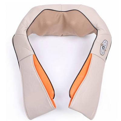 China With Dual Infrared Electric Neck Massager Back Shoulder Shiatsu Heat Heat Shoulder Muscle Pain Relief Home for sale