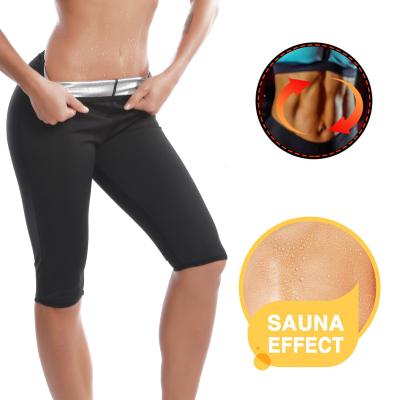 China Exercise High Waisted Gym Light Yoga Pants Butts Stretch Soft Lift Shorts Neoprene Sauna Sport Tracksuit For Women for sale