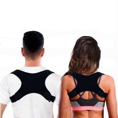 China New Products Posture Corrector Back Shoulder Posture Corrector Breathable.posture corrector for unisex black custom belt for sale