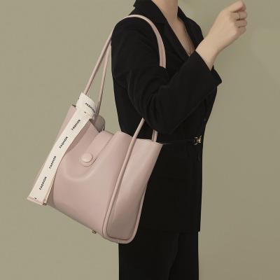 China 2022 Other Famous Brands Women New PU Laptop Bag Luxury Leather Handbags Shoulder Bag Large Tote Vintage Ladies Crossbody Bags Casual for sale