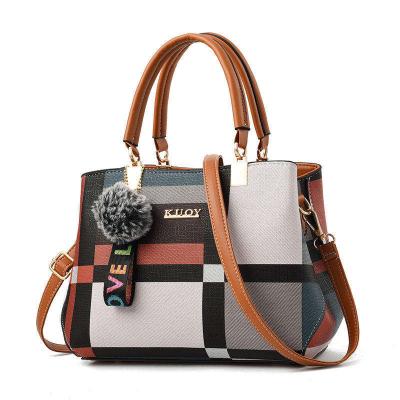 China Other New Style PU Leather Handbag Ladies Large Capacity All-match Luxury High Quality Elegant Diagonal Shoulder Bag for sale