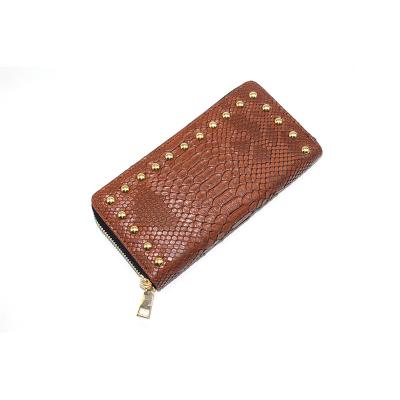 China Wholesale Waterproof PU Wallet Smartphone Wristband Leather Wallet For Women Sanke Designer Wallets Famous Brands Women for sale