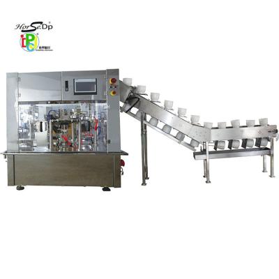 China Automatic Fresh Food Noodles Bag In Bag Premade Pouch Packing Machine for sale