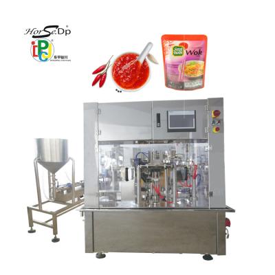 China Automatic Food Hot Selling Mayonnaise / Tomato Sauce Packing Machine Price for sale