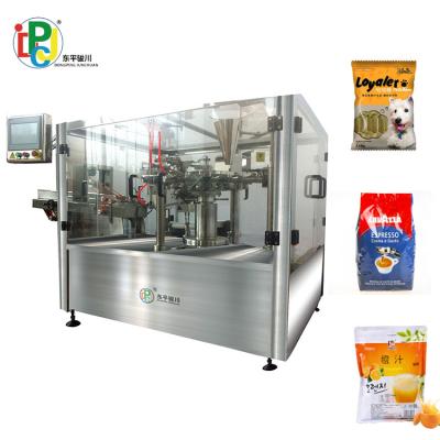 China High Speed ​​Pouch Bag Stand Rotary Coffee Doypack Filling And Sealing Packing Machine For Coffee for sale