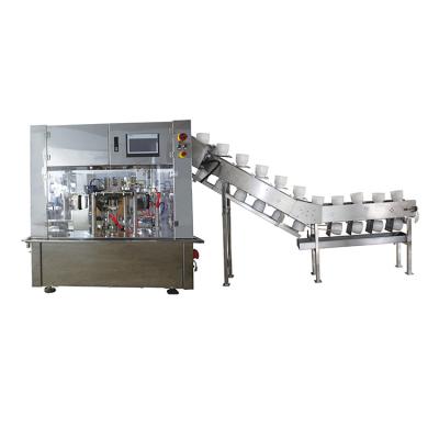 China Food Fruit Juice Sauce Coffee Liquid Automatic Stand Up Doypack Pouch Filling Machines Multifunctional Production Line for sale