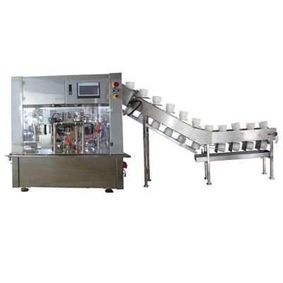 China Small Food Packets Bags Filling Machines Liquid Filling Production Line Packing Equipment for sale