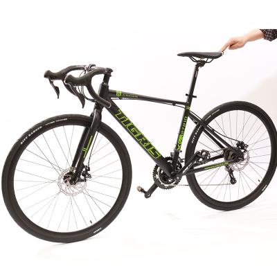 China Aluminum Alloy China Factory Good Quality 700C Aluminum Alloy China Factory Cheap 14 Speed ​​OEM Csustom Disc Brake Frame Men Cycle Road Bike Bicycle for sale