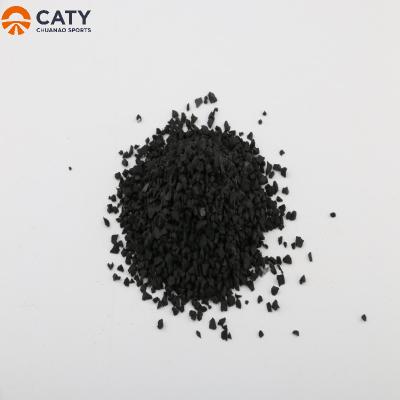 China UV-bestendige zwarte rubberkruimels, multiscene gerecycled rubber granules Te koop