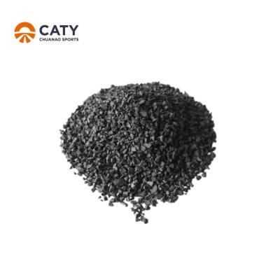 China Veerkrachtige rubber mulch chips, anti corrosie gerecyclede rubber pellets Te koop