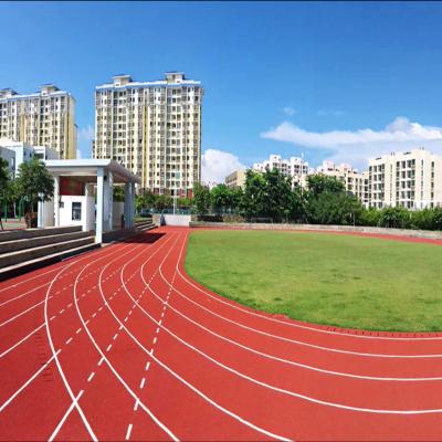 China IAAF-zertifizierte 13mm Laufbahn für Schulstadion-Sportböden zu verkaufen