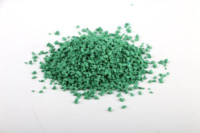 Chine Grains de remplissage d'herbe artificielle EPDM anti-âge pour gazon, terrain de jeu ou terrain de football à vendre