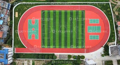 China ESP Yuzz Semi- Prefabricated Running Track Sports Floor UV Ozone Resistant for sale