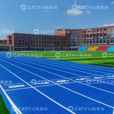 China IAAF Approved Running Track Runway Impact-Resistant Rubber Floor Sports Surfaces for sale