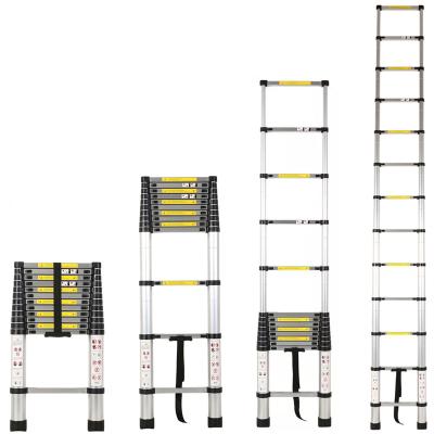 China Folding Ladders Aluminum Telescopic Extension Stairs Ladder Retractable Folding Extension Ladder for sale