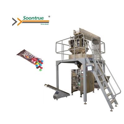 China Food Soontrue Equipment Chocolate Bean Packing Machine Small Vertical Bag for sale