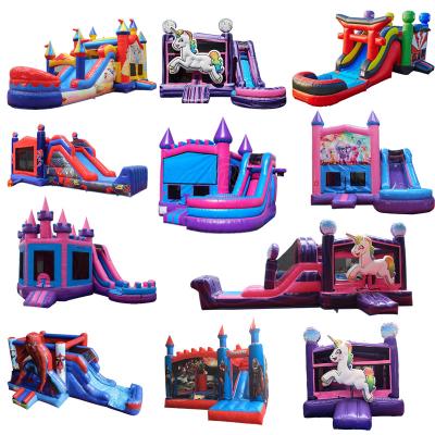 China 2023New Design PVC Inflatable Bouncy Castle Bounce House For Kids Bounce House Party Rentals For Sale for sale