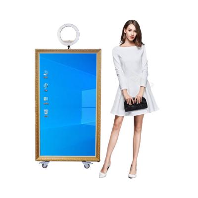 China Hot Newest Sales SDK Mirror Photo Booth Magic Mirror Photo Booth Affordable Magic Selfie Portable Photo Booth For Weeding On Sale for sale