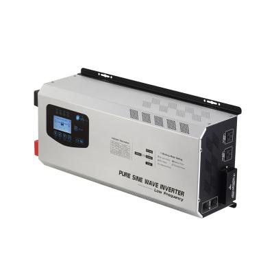 China Pure Sine Wave Inverter 6000 Watt Power Inverters & Converters 12v 24v 48v 6kw 670*290*186mm for sale