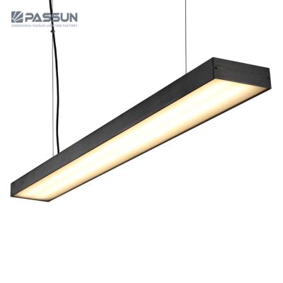 China Rectangle Modern Modern Office Modern Indoor Aluminum Ceiling Led Pendant Light for sale