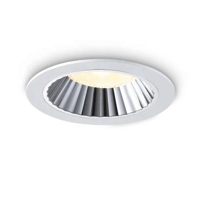 China Indoor use only 12w 20w 28w 42w commercial aluminum ceiling recessed recessed downlight mounted COB led downlight for sale