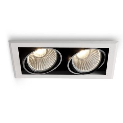 China Indoor Lighting Recessed Modular 1800lm Rotatable Spot Light for sale