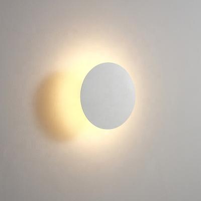 China Acrylic Exterior Wall Light White Painted Aluminum+Acrylic Led Wall Lamp for sale