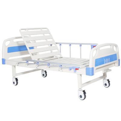 China Simple Medical Manual Crank Hospital Bed The Crank Nursing Bed Manual MD-BS1-002 for sale