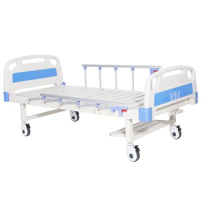 China MD-BS1-002 Manual Hospital Bed Medical Low Price 1 Crank Hospital Bed Prices for sale